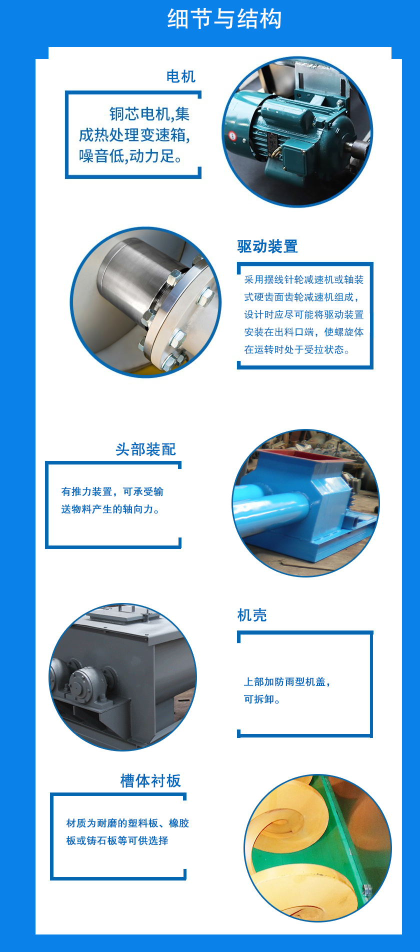 無軸雙螺旋輸送機(jī)結(jié)構(gòu)